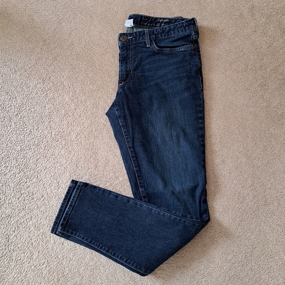 Eddie Bauer Jeans Womens 10 Blue Denim Slim Fit Mid Rise - Picture 13 of 13